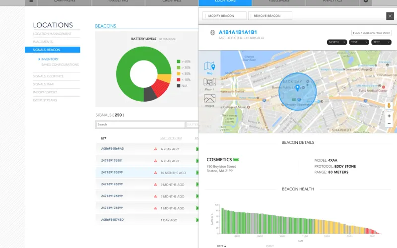 Swirl Networks in-store location marketing platform — synchronized mobile and digital signage campaigns